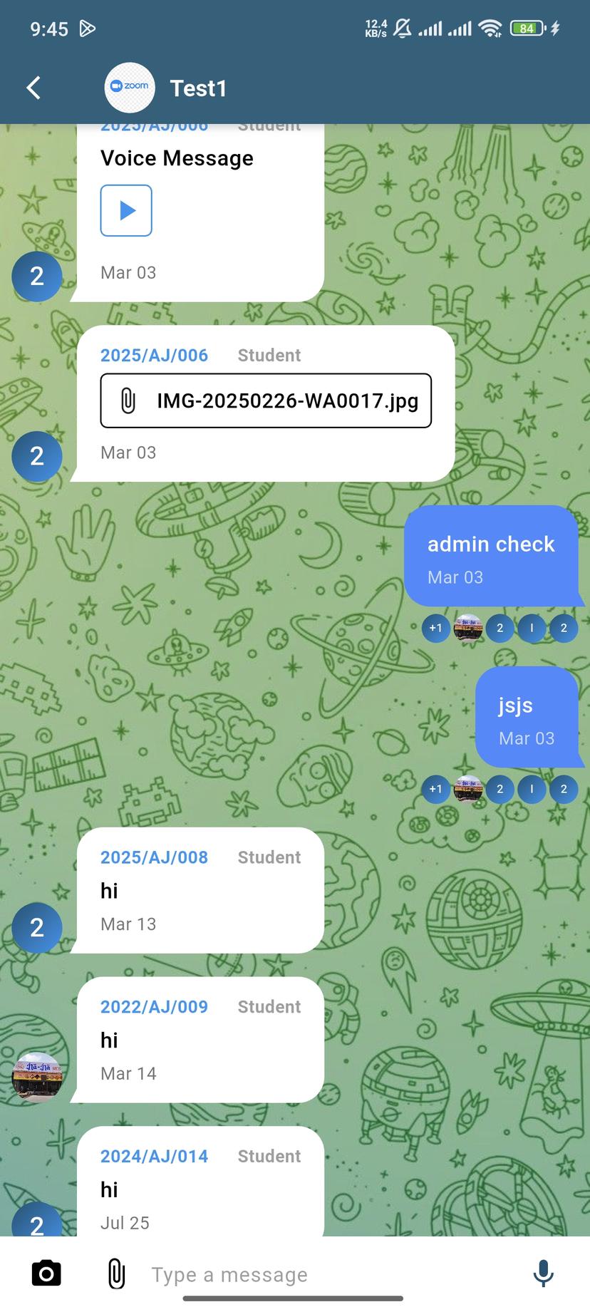 AJ Physics - Admin Mobile App - Image 3