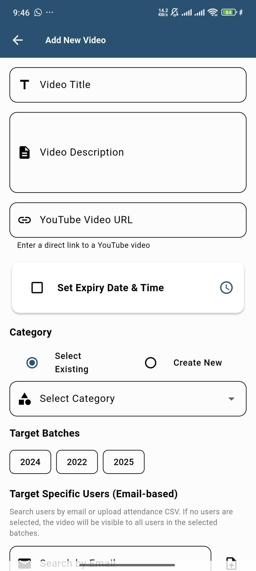 AJ Physics - Admin Mobile App - Image 6