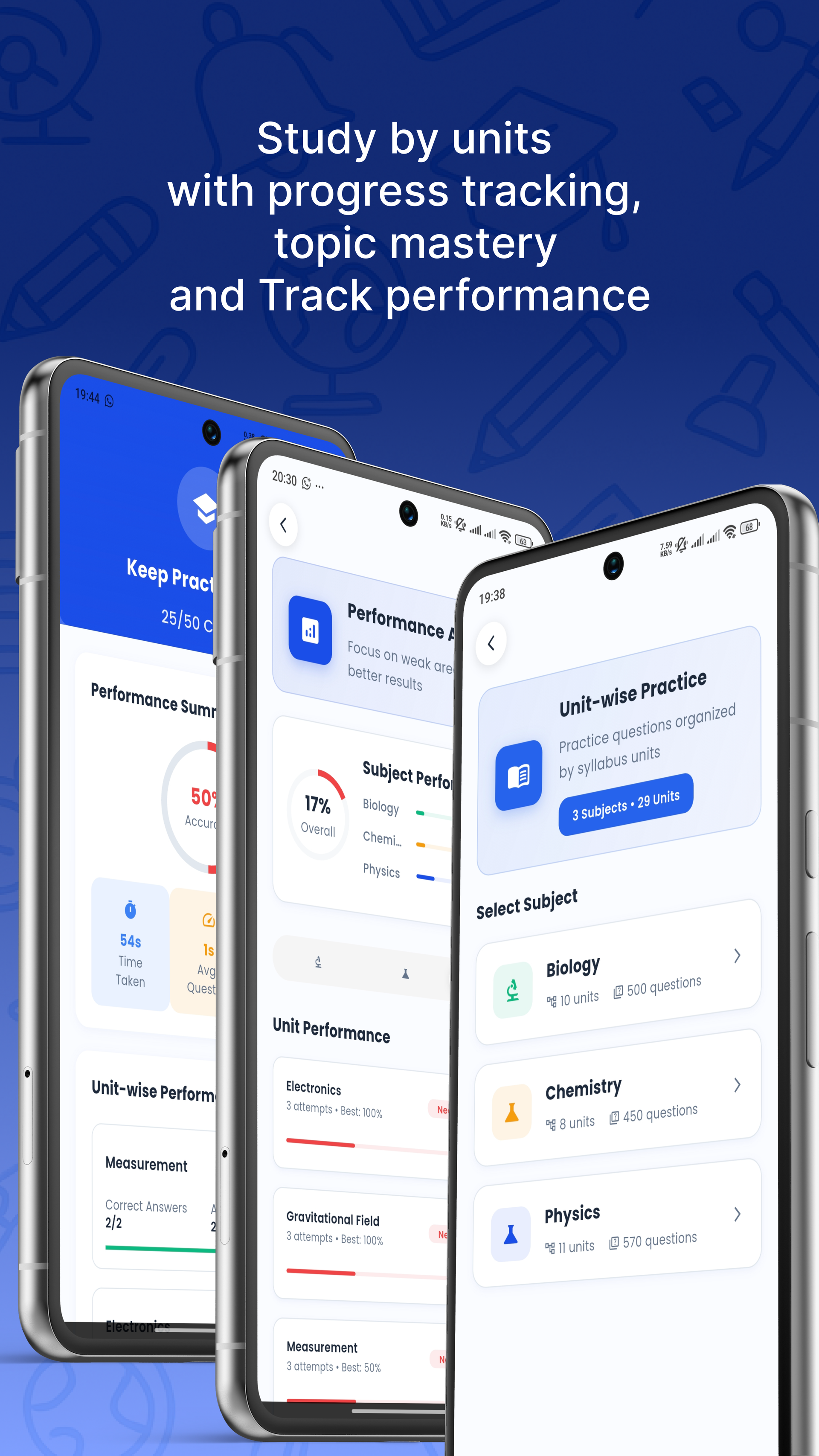 Edu Master Pro - Performance Analytics & Ranking